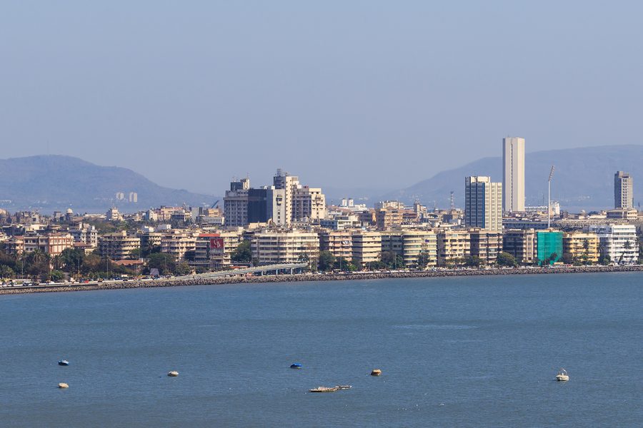 Marine Drive skyline, Mumbai